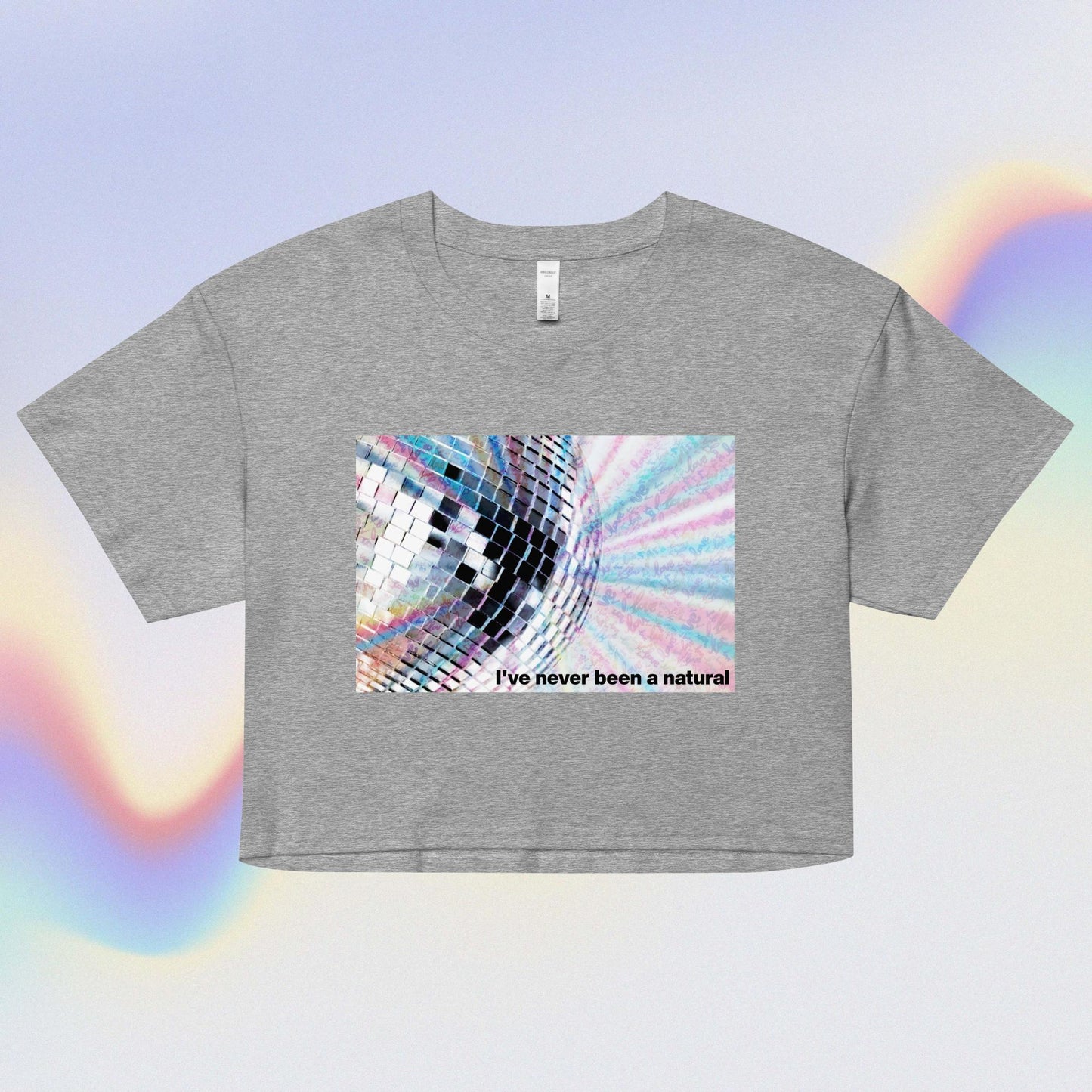 Taylor Swift Mirrorball Shirt - "Never Been A Natural"