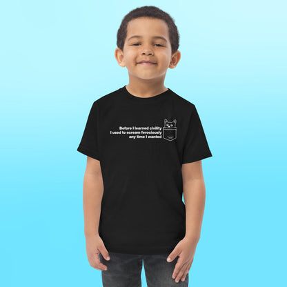 Toddler jersey t-shirt