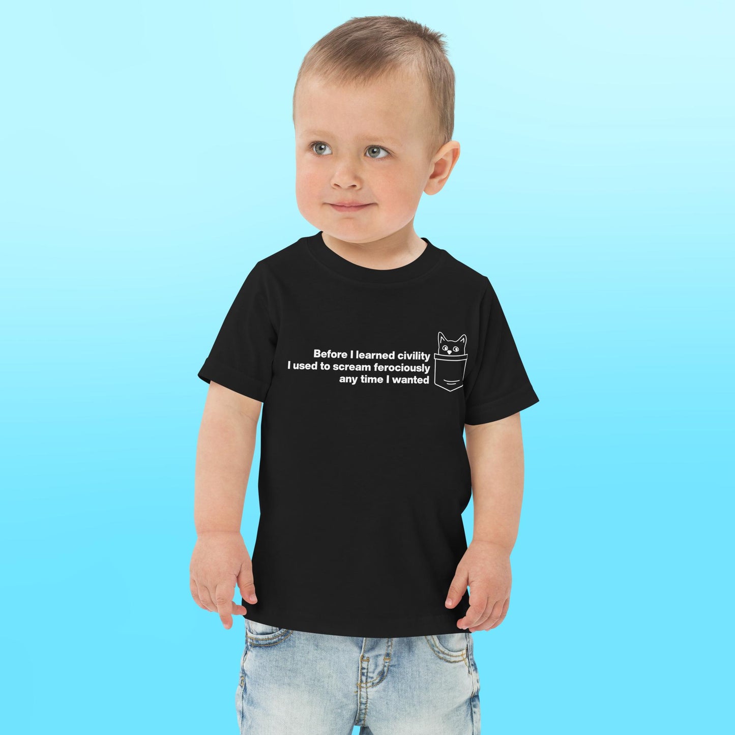 Toddler jersey t-shirt